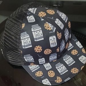 Milk and Cookie George Hat - toddler